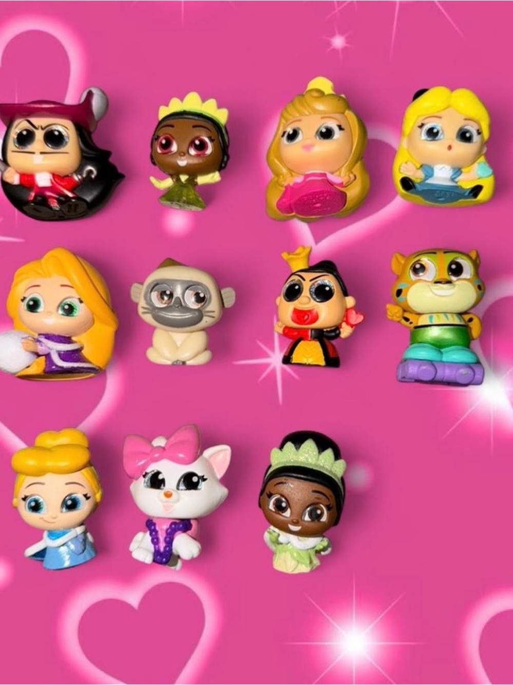 Doorsbles Mini Princess Collectible Toy Figures - Pink
